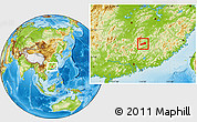Physical Location Map of Dayu