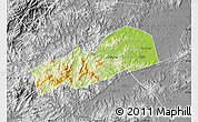 Physical Map of Dayu, desaturated