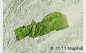 Satellite Map of Dayu, lighten