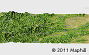 Satellite Panoramic Map of Dayu