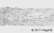 Silver Style Panoramic Map of Dayu