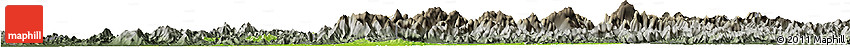 Physical Horizon Map of Dexing, darken, semi-desaturated Physical Horizon Map of Dexing, darken, semi-desaturated