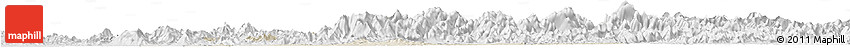 Shaded Relief Horizon Map of Dexing, lighten, desaturated Shaded Relief Horizon Map of Dexing, lighten, desaturated