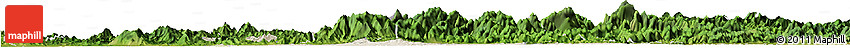 Shaded Relief Horizon Map of Dexing, satellite outside Shaded Relief Horizon Map of Dexing, satellite outside