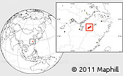 Blank Location Map of Dexing