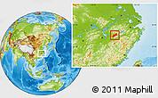 Physical Location Map of Dexing