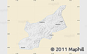 Classic Style Map of Dexing, single color outside