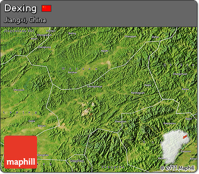 Satellite Map of Dexing