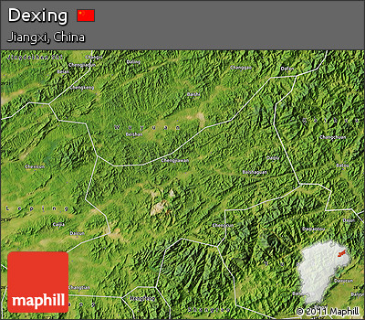 Satellite Map of Dexing