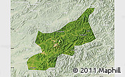 Satellite Map of Dexing, lighten