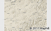 Shaded Relief Map of Dexing
