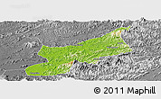 Physical Panoramic Map of Dexing, desaturated
