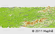 Physical Panoramic Map of Dexing