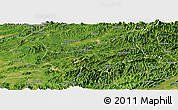Satellite Panoramic Map of Dexing