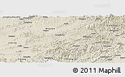 Shaded Relief Panoramic Map of Dexing