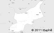 Silver Style Simple Map of Dexing