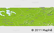 Physical Panoramic Map of Dongxiang