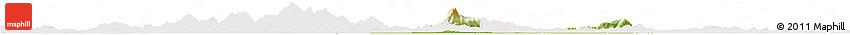 Physical Horizon Map of Fencheng, cropped outside