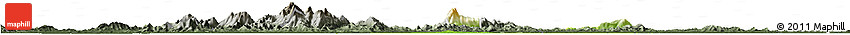 Physical Horizon Map of Fencheng, darken, semi-desaturated Physical Horizon Map of Fencheng, darken, semi-desaturated