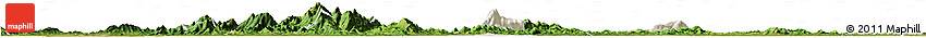Shaded Relief Horizon Map of Fencheng, satellite outside Shaded Relief Horizon Map of Fencheng, satellite outside