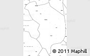 Blank Simple Map of Fencheng