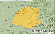 Savanna Style 3D Map of Leping