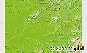 Physical Map of Leping