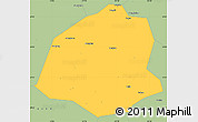 Savanna Style Simple Map of Leping