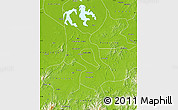 Physical Map of Linchuan