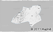 Gray 3D Map of Nanfeng, single color outside