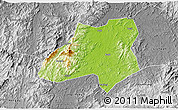Physical 3D Map of Nanfeng, desaturated