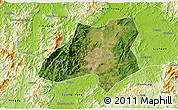 Satellite 3D Map of Nanfeng, physical outside