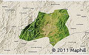 Satellite 3D Map of Nanfeng, shaded relief outside