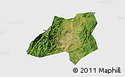 Satellite 3D Map of Nanfeng, single color outside