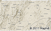 Shaded Relief 3D Map of Nanfeng