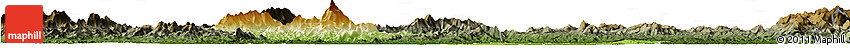 Physical Horizon Map of Nanfeng, darken Physical Horizon Map of Nanfeng, darken