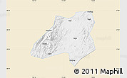 Classic Style Map of Nanfeng, single color outside