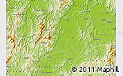 Physical Map of Nanfeng