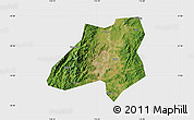 Satellite Map of Nanfeng, single color outside