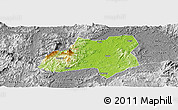 Physical Panoramic Map of Nanfeng, desaturated