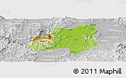 Physical Panoramic Map of Nanfeng, lighten, desaturated