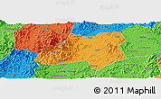 Political Panoramic Map of Nanfeng