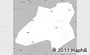 Gray Simple Map of Nanfeng