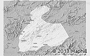 Gray 3D Map of Pingxiang Shi