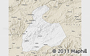 Classic Style Map of Pingxiang Shi