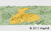 Savanna Style Panoramic Map of Pingxiang Shi