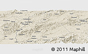 Shaded Relief Panoramic Map of Pingxiang Shi