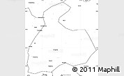 Blank Simple Map of Pingxiang Shi