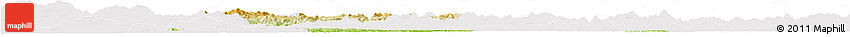 Physical Horizon Map of Quannan, cropped outside