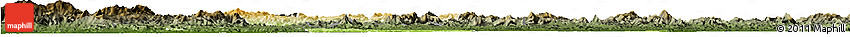 Physical Horizon Map of Quannan, darken